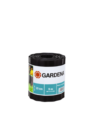 Afbeeldingen van GARDENA KUNSTSTOF GRASRAND 20CM HOOG BRUIN