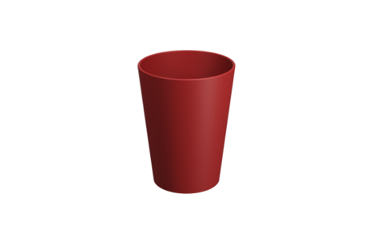 Afbeeldingen van COZA BEKER 300ML CASUAL ROOD BOLD