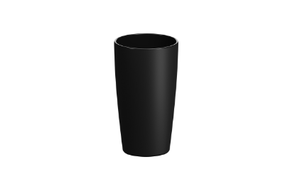 Afbeeldingen van COZA BEKER 400 ML HOOG ZWART