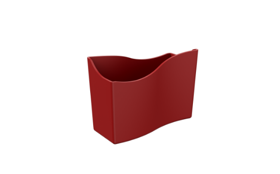 Afbeeldingen van COZA SERVETTEN HOUDER COZY RED BOLD