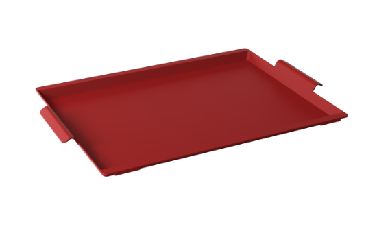 Afbeeldingen van COZA DIENBLAD MAXI CASUAL ROOD BOLD