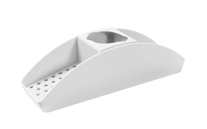 Afbeeldingen van COZA WASAANRECHT ORGANIZER WHITE