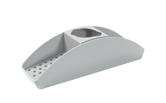 Afbeeldingen van COZA WASAANRECHT ORGANIZER BASIC GRAY