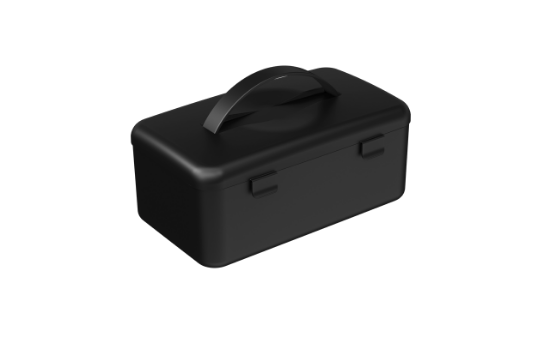 Afbeeldingen van COZA MEGA BOX ZWART 23X14X10CM