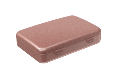 Afbeeldingen van COZA SUPERBOX 23X15X5CM  PINK GLITER