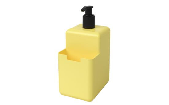Afbeeldingen van COZA ZEEPDISPENSER 500ML ENKEL GEEL