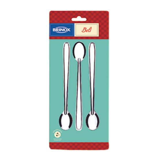 Afbeeldingen van BRINOX ICE CREAM LEPEL S/3 BELI LINE