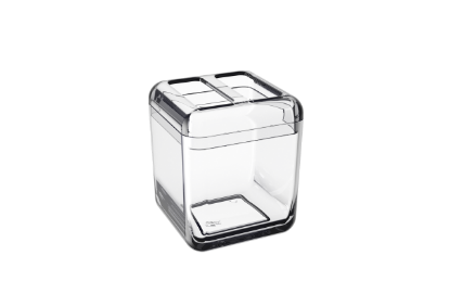 Afbeeldingen van COZA TANDENBORSTELHOUDER CUBE  CRYSTAL
