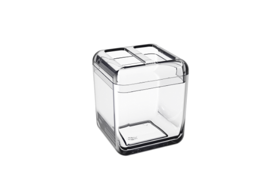 Afbeeldingen van COZA TANDENBORSTELHOUDER CUBE  CRYSTAL