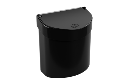 Afbeeldingen van COZA AFVALEMMER 2,7L  ZWART