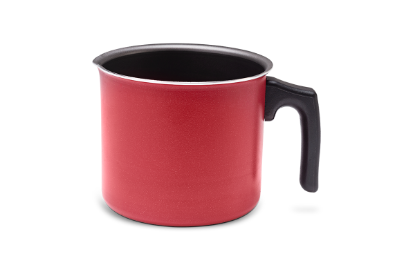 Afbeeldingen van BRINOX MELKPOT 14CM/1.80L ROOD GARLIC LINE