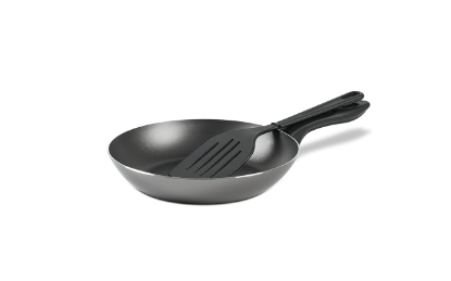 Afbeeldingen van BRINOX KOEKENPAN M/SPATULA  Ø 20 C/ ESPATULA CHILLI SILVER