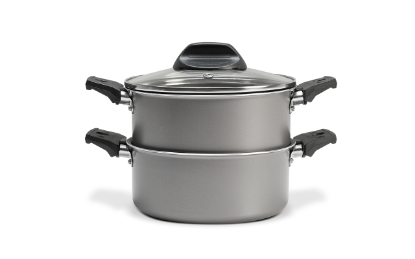Afbeeldingen van BRINOX STOOMPOT 16CM/1.45L M/DEKSEL SILVER ESPECIARIAS LINE 