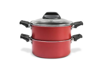 Afbeeldingen van BRINOX STOOMPOT M/DEKSEL 16CM/1,45L CHERRY ESPECIARIAS LINE