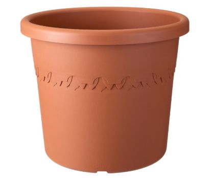 Afbeeldingen van ELHO  BLOEMPOT 25CM TERRA ALGARVE CILINDRO