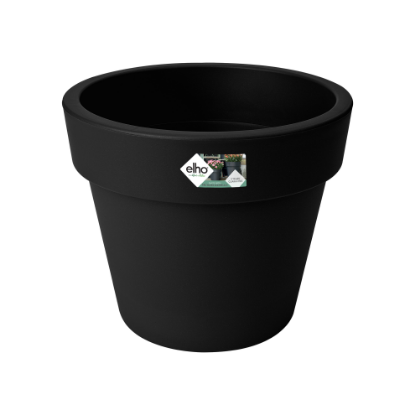 Afbeeldingen van ELHO BLOEMP.Ø30CM LIV BLACK-433 TOP PLANTER GR.BASICS