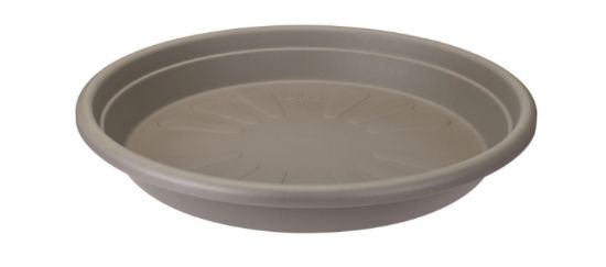 Afbeeldingen van ELHO SAUCER 35CM TAUPE ROND UNIVERSEEL
