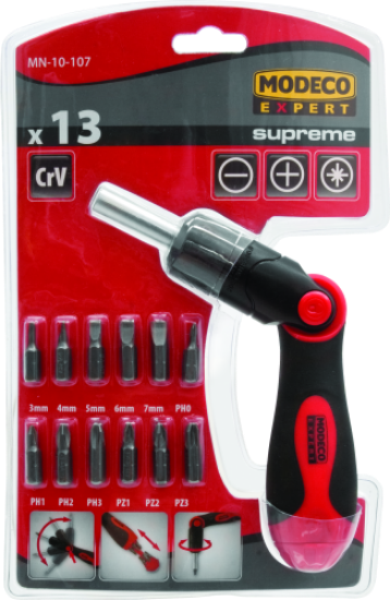Afbeeldingen van MODECO CR-V/PH/PZ MULTI RATEL 13PCS
