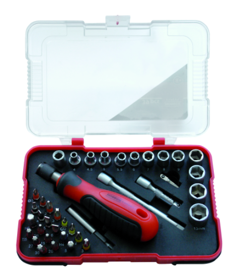 Afbeeldingen van MODECO PROF SOCKET SPANNER SET 39PCS EXPERT