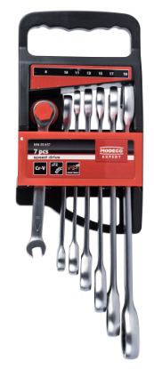 Afbeeldingen van MODECO 7PCS COMBINATIE RING/STEEK 8-19MM