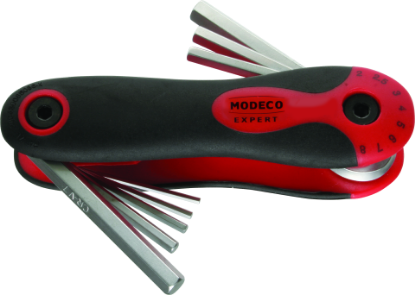 Afbeeldingen van MODECO INBUSSLEUTEL 8PCS