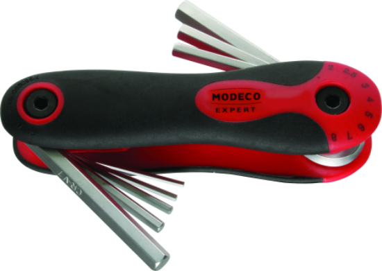 Afbeeldingen van MODECO INBUSSLEUTEL 8PCS