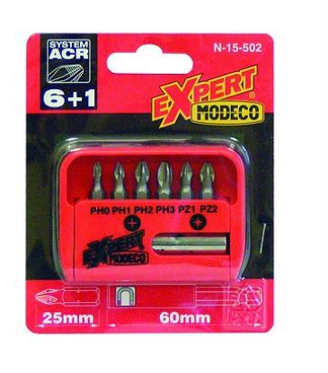 Afbeeldingen van MODECO BITS SET 7PCS