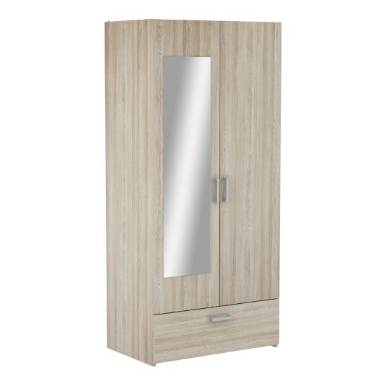 Afbeeldingen van DEMEYERE "READY" WARDROBE 2DRS/1DWR SHANNON OAK