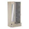 Afbeeldingen van DEMEYERE "READY" WARDROBE 2DRS/1DWR SHANNON OAK