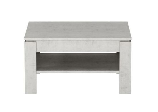 Afbeeldingen van BASIC TABLE WHITE/BETON BASIC 114-34