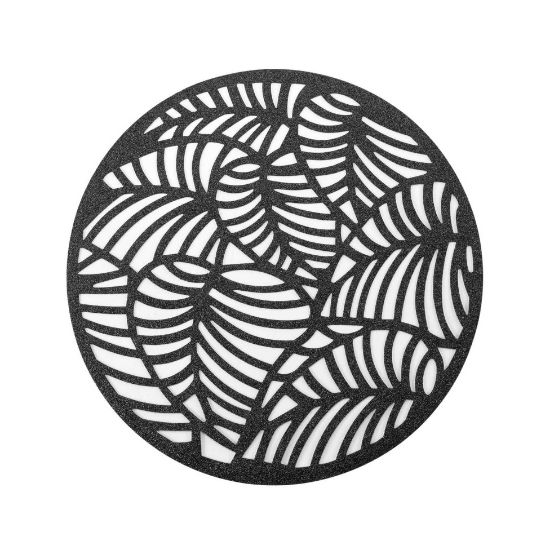 Afbeeldingen van U10 PLACEMAT Ø38CM ELINOR ZWART