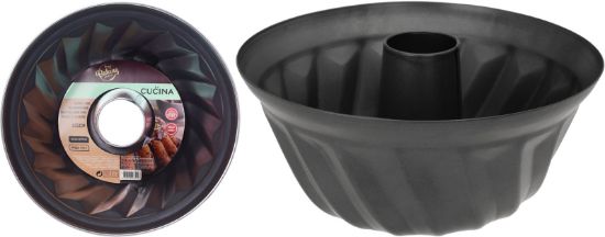 Afbeeldingen van KM TULBANDVORM NON STICK 25XH10CM