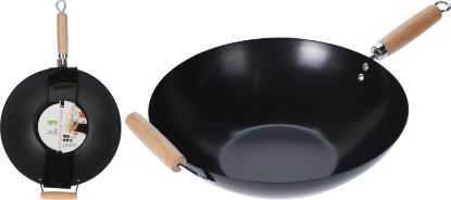 Afbeeldingen van WOK 35CM CARBON STAAL 170481470