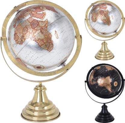 Afbeeldingen van KM GLOBE OP VOET 8INCH 38CM