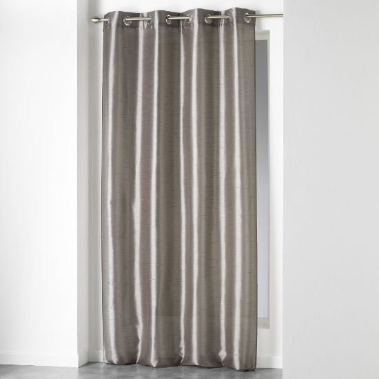 Afbeeldingen van U10 RINGGORDIJN SHANA 140X240CM HAZELNOOT 1605547