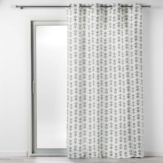 Afbeeldingen van U10 RINGGORDIJN LETIKO 140X240CM WIT 1608615