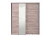 Afbeeldingen van NAVARA WARDROBE 2-DRS GREY-OAK