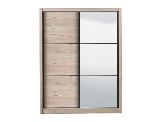 Afbeeldingen van NAVARA WARDROBE GREY-OAK
