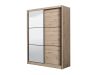 Afbeeldingen van NAVARA WARDROBE GREY-OAK