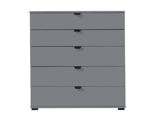 Afbeeldingen van DUERO 5F90 5DR CABINET GARPHITE GREY