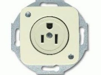 Afbeeldingen van BUSCH-JAEGAR AMERIKAANS 15A 125V CREME