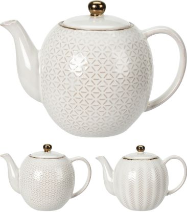 Afbeeldingen van THEEPOT 1100ML WIT