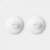 Afbeeldingen van BRABANTIA RENEW HANDDOEK HAKEN S/2 WIT