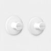 Afbeeldingen van BRABANTIA RENEW HANDDOEK HAKEN S/2 WIT