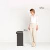 Afbeeldingen van BRABANTIA PEDAALEMMER 30L BRILLIANT STEEL