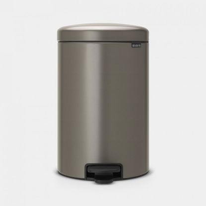 Afbeeldingen van BRABANTIA PEDAALEMMER 20L PLATINUM