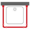 Afbeeldingen van SEALSKIN DOUCHESTANG 28MM 90CM WIT SEALLUX