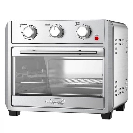 Afbeeldingen van BRENTWOOD AF-2400SI 24 QUART CONVECTION AIR FRYER TOASTER OVEN 1700W