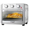 Afbeeldingen van BRENTWOOD AF-2400SI 24 QUART CONVECTION AIR FRYER TOASTER OVEN 1700W