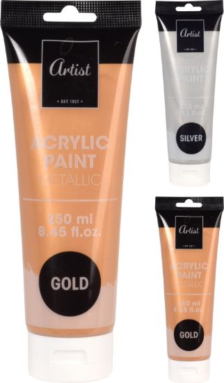 Afbeeldingen van VERF ACRYL 250ML 2 KLR ASS